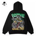 Warren Lotas Boston Leprechaun Gold Hoodie - Black