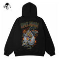 Warren Lotas Black Mamba Snake Hoodie - Black