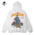 Warren Lotas The Answer Skull Hoodie - White