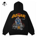 Warren Lotas The Answer Skull Hoodie - Black