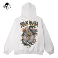 Warren Lotas Black Mamba Snake Hoodie - White
