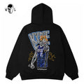 Warren Lotas Kyrie #11 Flame Skull Hoodie - Black
