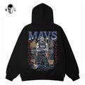 Warren Lotas Mavs Stadium Skull Hoodie - Black
